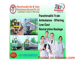 Panchmukhi Train Ambulance in Ranchi - No Disruption Levied During the Haulage Process