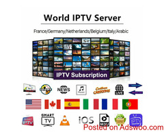 IP?'TV 12 Months subscription (STB?FireStick?M3U?SMART TV?ANDROID?MAG?4K)