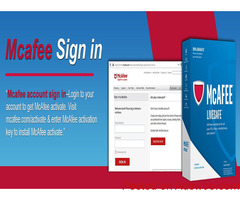 Mcafee login