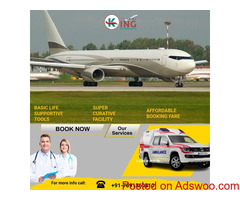 Utilize Life Support Medical Facility King Air Ambulance Service in Bhopal