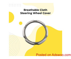 Yellow & Black Soft Steering Wheel Wrap