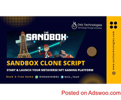 Launch Your Own Metaverse Based NFT Game Like Sandbox