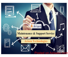 Maintenance & Support Service – Arisen Technologies