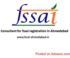Get Your Consultant for fssai registration in Ahmedabad