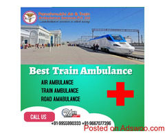 The Caregiver of Panchmukhi Train Ambulance in Guwahati Remains at Your Service 24/7