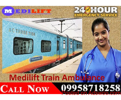 Medilift Train Ambulance in Ranchi for the People Stuck in Medical Crisis