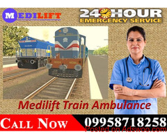 Medilift Train Ambulance in Ranchi is a Ray of Hope Amidst Medical Discomfort