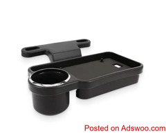 Extra Holding Space Multifunctional Backseat Clip-On Tray
