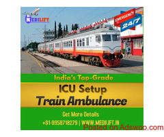 Medilift Train Ambulance in Ranchi is Beneficial for Getting Emergency Transfer at Low Cost