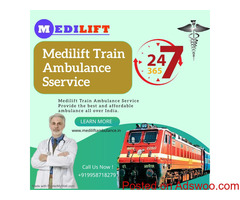 Medilift Train Ambulance in Patna is Operating with Efficient Means to Shift Patients Cautiously