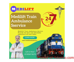 Medilift Train Ambulance in Ranchi Schedules Risk-Free Conveyance