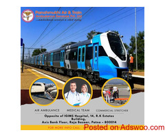 Panchmukhi Train Ambulance in Ranchi is a Commutation Medium with Remedial Resorts