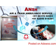 Ensure your Air Ambulance Booking from Kolkata to Delhi at Marginal Price | ANSH
