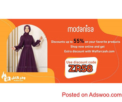 Get 20% Off with Modanisa Code when Buying the Modest Clothes and dresses for women