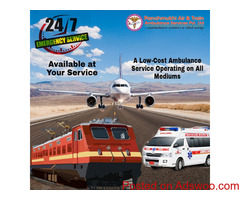 Panchmukhi Train Ambulance in Guwahati for Adept Medium