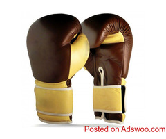 Omika Mark Pro Sparing Boxing Glove Black / Golden