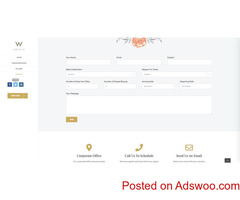Website sale for Hotels and Bread & Breakfast