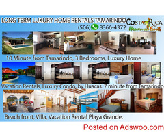 Tamarindo Vacation Rentals, Playa Grande
