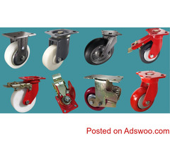 Manufacturer of Heavy Duty Trolley Castors, Metal Wheels, Industrial Caster wheels
