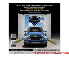 Hire Comfortable Cars with ComfortDrive