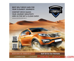 Hire Comfortable Cars with ComfortDrive