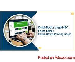 QuickBooks 1099 NEC Form 2022 | Fix Printing Issues Or Fill Out Now