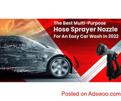 Best Multi-Purpose Hose Sprayer Nozzle For An Easy Car Wash