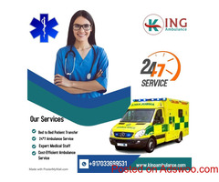 King Ambulance Service in Madhubani- Best Support System