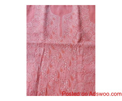 Buy Cotton chikankari Dress Material Online - Chikangali