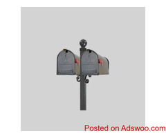 Get a double door mailbox