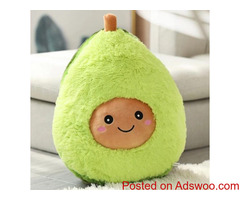 Huggable Plush Avocado Toy