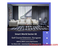 Smart World Sector 65 At Gurugram - A Compelling Modern Design