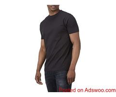 omika international 5 Pack Plain Crew Neck T-Shirt