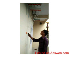 Call 08309419571 for Balcony Clothes Dry Hanger Near Ketrish Landmark Apartments, Bandlaguda, Nagole