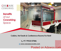 Fully furnished office space for rent in Jaipur By Creware Coworks