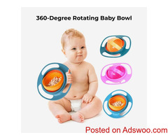 360-Degree Rotating Baby Bowl