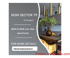 M3M Sector 79 At Gurgaon - Thoughtfully Crafted & Perfectly Detailed