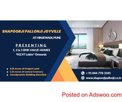 Shapoorji Pallonji Joyville Hinjewadi Pune - A Home With Perhaps Every Luxury.
