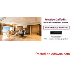 Prestige Daffodils Pali Hill Bandra West Mumbai - Live Your Dreams In The Lap Of Nature