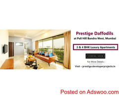 Prestige Daffodils Pali Hill Bandra West Mumbai - Live Your Dreams In The Lap Of Nature