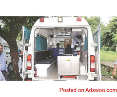 Avail Hi-tech Life Support Medivic Ambulance Service in Saket