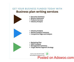 Business Plan Writing Services