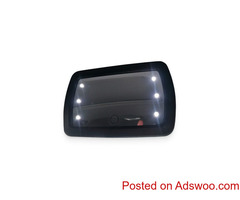 Clip-On LED Car Vanity Mirror