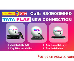 Tata Play New Connection | Tatasky New Connection | Call 9849069990