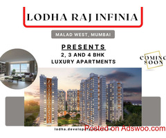 Lodha Raj Infinia at Malad West Mumbai - Open Up to a Whole New World of Horizons