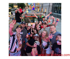 Bachelorette party bus in Nashville
