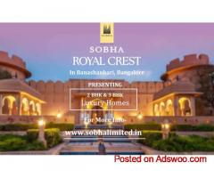 Sobha Royal Crest Banashankari Bangalore | Lavish Inside. Lush Outside.