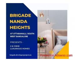 Brigade Nanda Heights Uttarahalli Bengaluru | 2 & 3 BHK Luxurious Homes