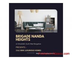 Brigade Nanda Heights Uttarahalli Bengaluru | 2 & 3 BHK Luxurious Homes