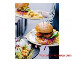 Grab a Crunchy Burger in Melbourne only at Two Birds One Stone Cafe